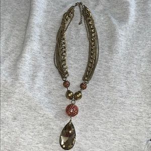 Diamond Drop Necklace